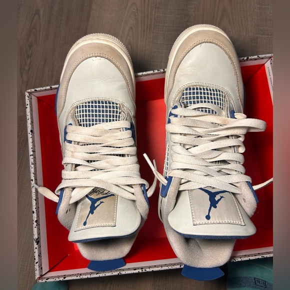 Air Jordan 4 Retro Military Blue - Picture 6 of 6